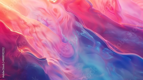 Bright liquid waves cascading in a rhythmic pattern against a black background. Bright liquid waves cascading in a rhythmic pattern against a black background. 
