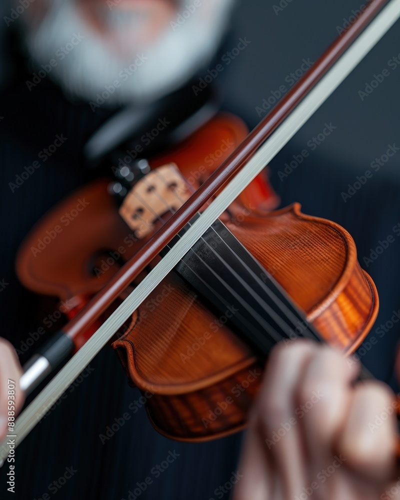 Close-up of hands playing a violin, showcasing the intricate detail of the string instrument and the skill of the musician in a focused moment. Close-up of hands playing a violin, showcasing the intricate detail of the string instrument and the skill of the musician in a focused moment.