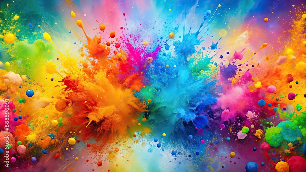 Abstract art background with multicolor paint splashes , creativity, inspiration, fun, vibrant, artistic, colorful Abstract art background with multicolor paint splashes , creativity, inspiration, fun, vibrant, artistic, colorful