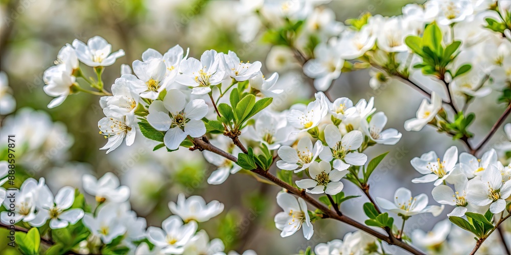 Exochorda bush in full bloom with white flowers, the essence of spring, spring, exochorda, blossoms, white flowers, vibrant Exochorda bush in full bloom with white flowers, the essence of spring, spring, exochorda, blossoms, white flowers, vibrant