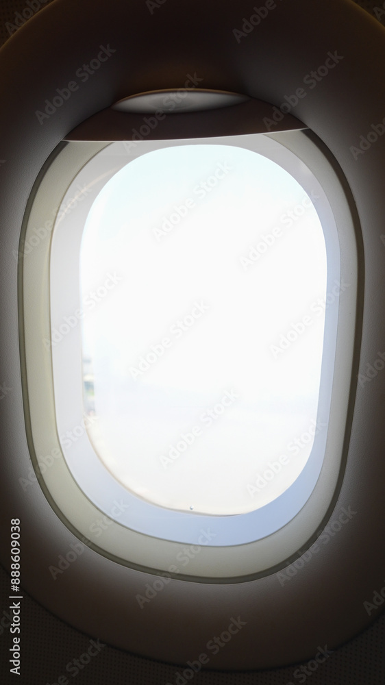 interior of airplane with window, business class of plane interior of airplane with window, business class of plane