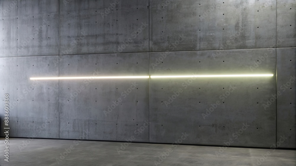 Simple luxury grey concrete wall with neon light, minimal style, luxury, grey, concrete, wall, neon light, minimal Simple luxury grey concrete wall with neon light, minimal style, luxury, grey, concrete, wall, neon light, minimal