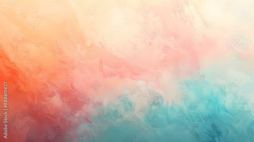 Abstract image showcasing harmonious blend of colors Abstract image showcasing harmonious blend of colors