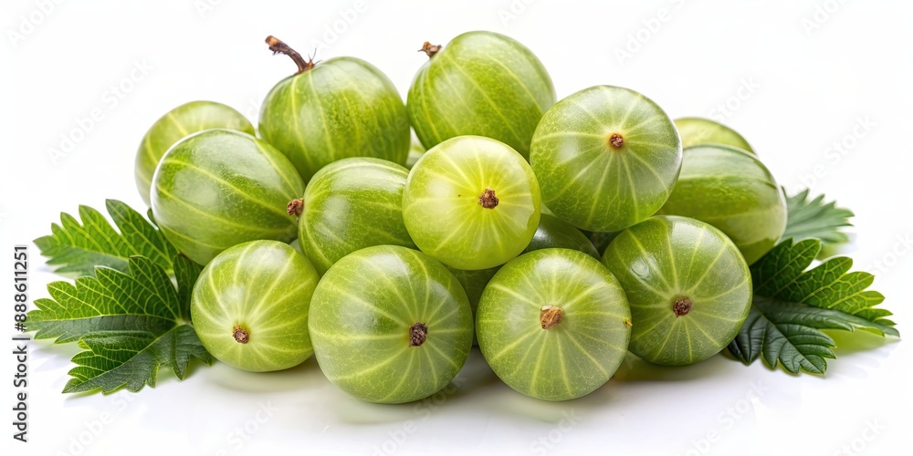 Emblic or Indian gooseberry isolated on a background, Emblic, Indian gooseberry, fruit, healthy Emblic or Indian gooseberry isolated on a background, Emblic, Indian gooseberry, fruit, healthy