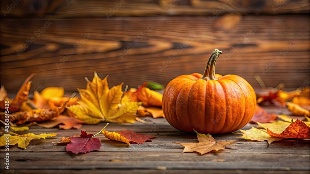 Little pumpkin surrounded by fallen leaves , pumpkin, autumn, fall, leaves, nature, harvest, seasonal, orange, small, cute Little pumpkin surrounded by fallen leaves , pumpkin, autumn, fall, leaves, nature, harvest, seasonal, orange, small, cute