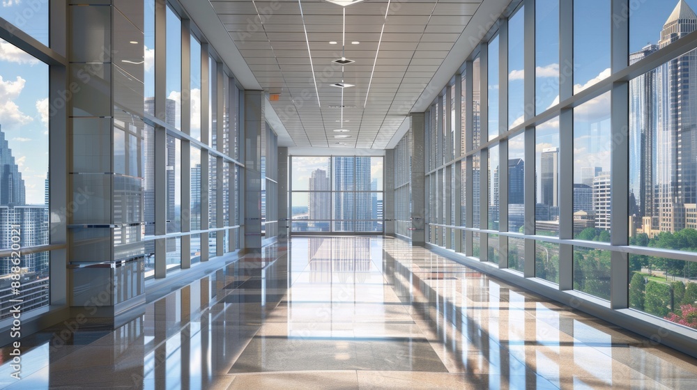 Obraz premium corridor in the office