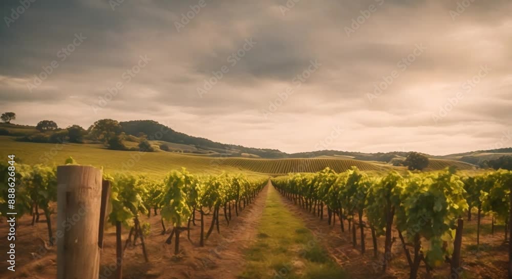grape fields large fields of green plants stretch across a bright blue sky grape fields large fields of green plants stretch across a bright blue sky