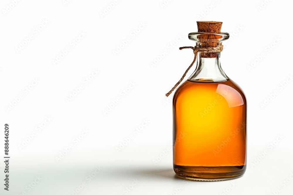 Large plastic oil bottle on white background Large plastic oil bottle on white background
