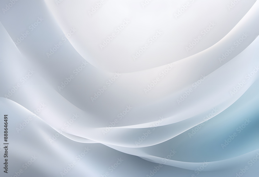 Abstract background with smooth, flowing white and gray waves creating a soft, elegant texture. Abstract background with smooth, flowing white and gray waves creating a soft, elegant texture.