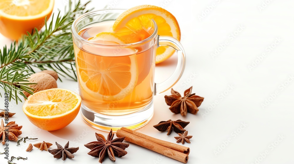 Witch's brew tea, Halloween drink, cafe menu, clean white background Witch's brew tea, Halloween drink, cafe menu, clean white background