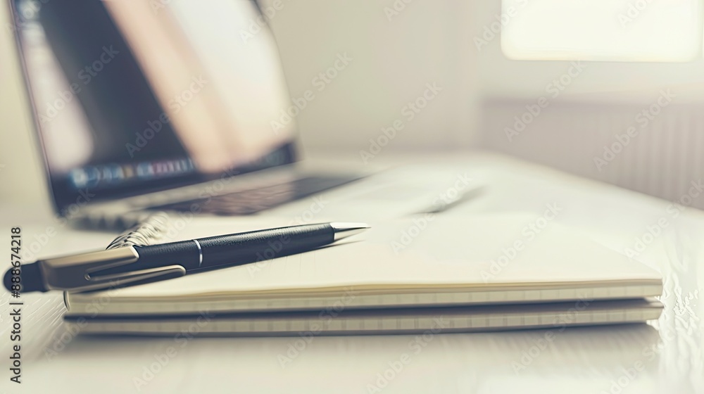 Minimalist home office workspace with Organized Workspace Essentials Minimalist home office workspace with Organized Workspace Essentials