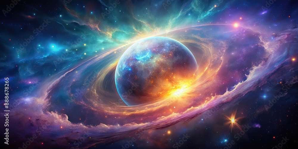Glowing cosmic nebula floating in space, astronomy, universe, stars, colorful, celestial, galaxy, ethereal, abstract Glowing cosmic nebula floating in space, astronomy, universe, stars, colorful, celestial, galaxy, ethereal, abstract