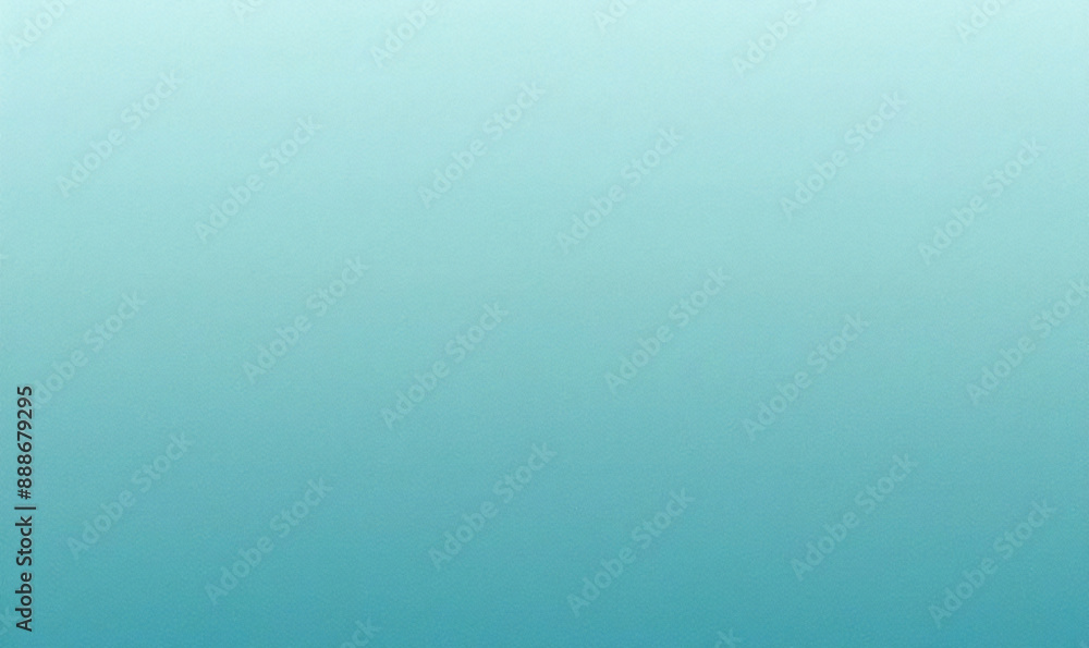 Fototapeta premium Vector foil turquoise blue, teal metallic texture with shiny rippled scratched surface, polished imitation background. Brushed steel, aluminum or chrome glowing illustration for posters, ads, banners.