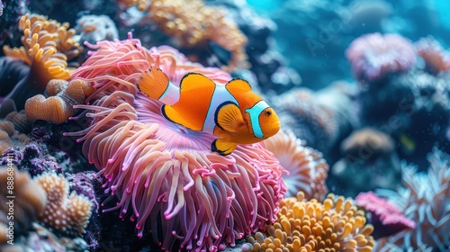 Clownfish in Anemone