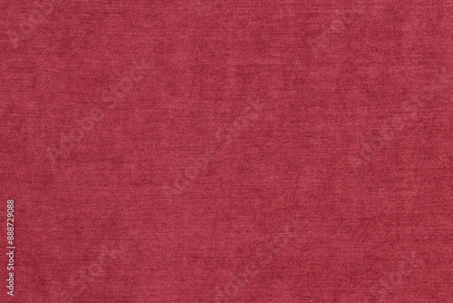 red velvet fabric texture, surface of elegance sofa covering velvet textile