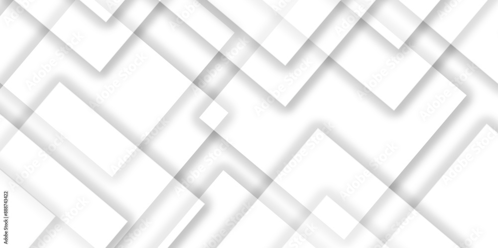 Abstract white and grey geometric overlapping square pattern background with shadow. paper texture design Abstract white background can use for design, background concept, vector illustration. Abstract white and grey geometric overlapping square pattern background with shadow. paper texture design Abstract white background can use for design, background concept, vector illustration.