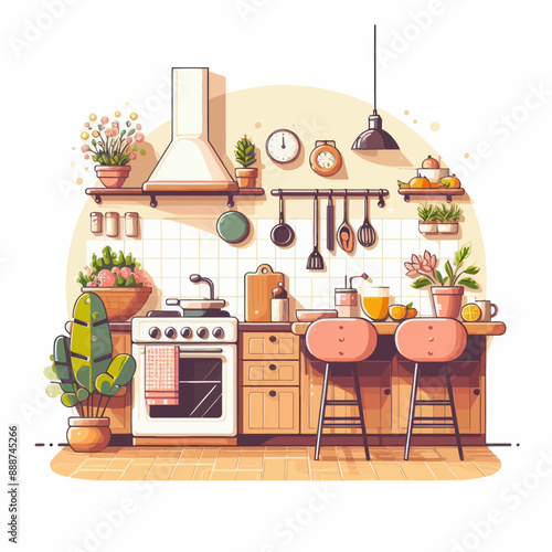 kitchen-vector  complete accessorize 