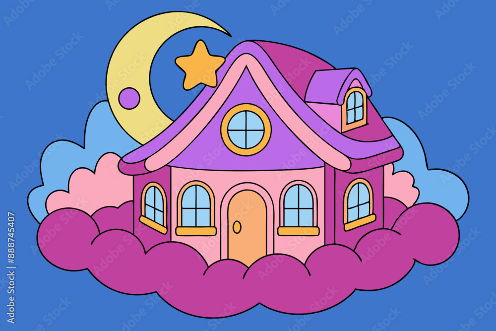 House vector art illustration House vector art illustration