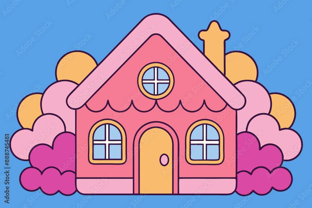 House vector art illustration House vector art illustration