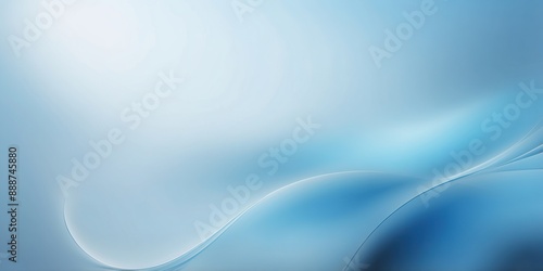 Modern Blue Wave Abstract Background