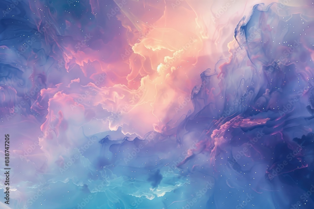 Fototapeta premium abstract background soft brush strokes