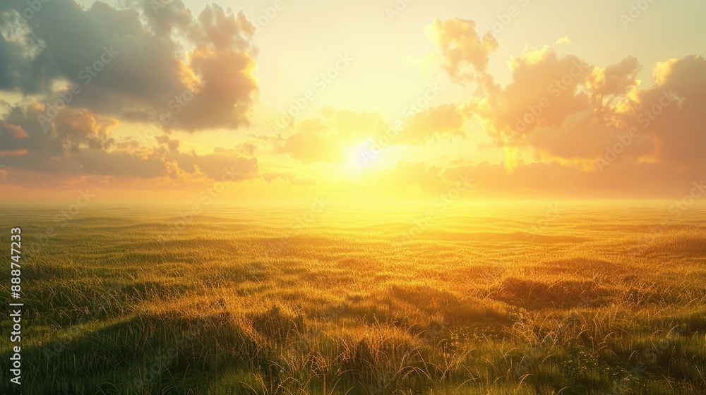 Sunset over Prairie: The prairie stretches far and wide, bathed in the gentle embrace of the setting sun, painting the sky and earth in a harmonious palette of colors.
Sunset over Prairie: The prairie stretches far and wide, bathed in the gentle embrace of the setting sun, painting the sky and earth in a harmonious palette of colors.