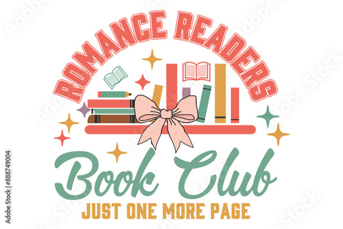 Book Lovers Coquette Social Club Shirt Design