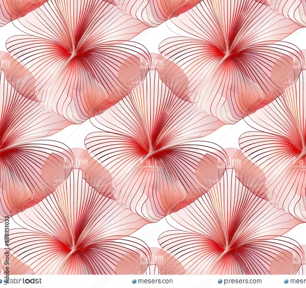 A seamless pattern of flower petals on a white background (119) A seamless pattern of flower petals on a white background (119)