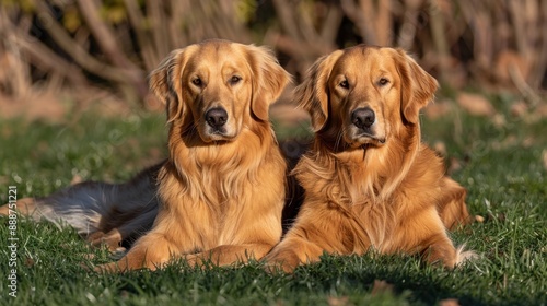 Golden Retriever: Friendly and intelligent, Golden Retrievers are beloved family pets. They excel in obedience training and service work, known for their tolerance. 