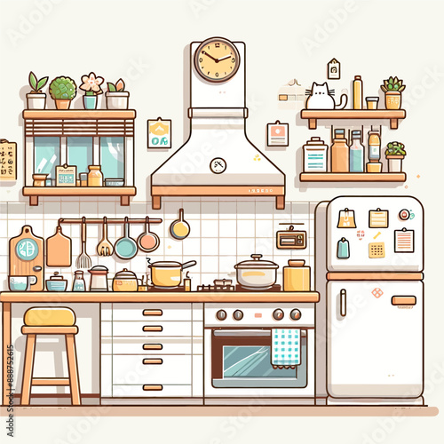 kitchen-vector  complete accessorize 