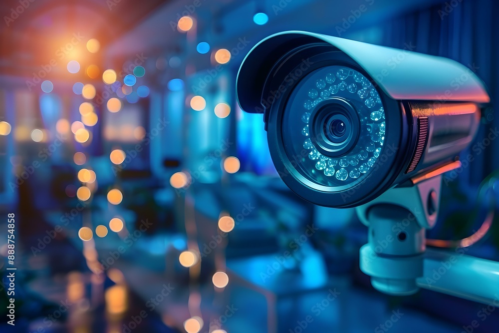 Security cameras manage emergency situations through reliable network setups, securing houses with responsive measures and private home networking Security cameras manage emergency situations through reliable network setups, securing houses with responsive measures and private home networking