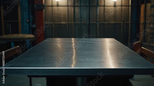 steel table