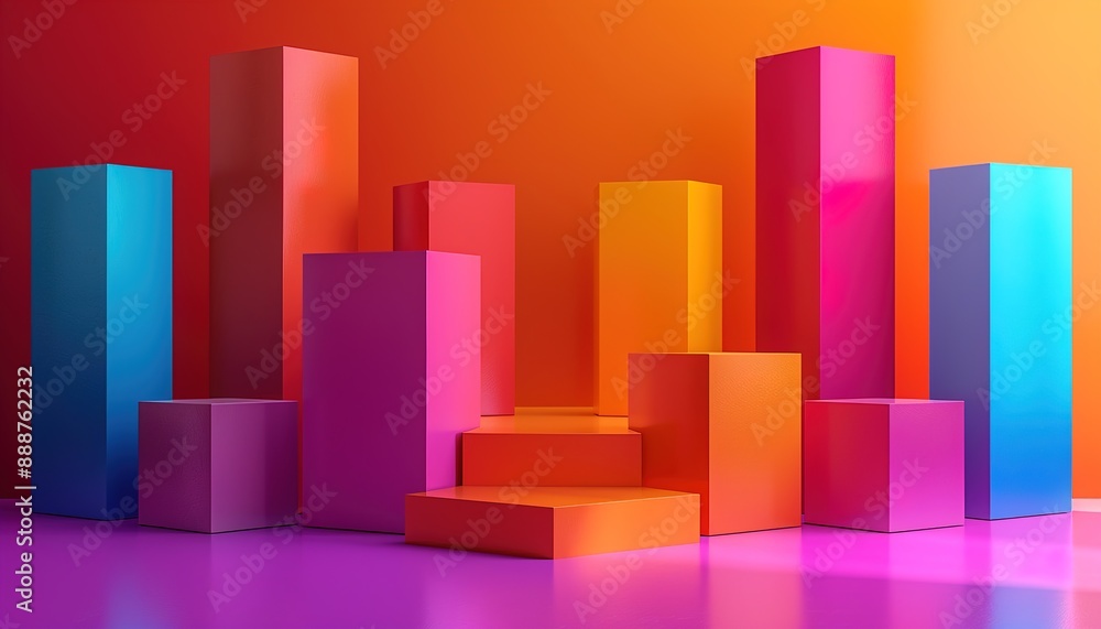 Colorful geometric compositions Colorful geometric compositions