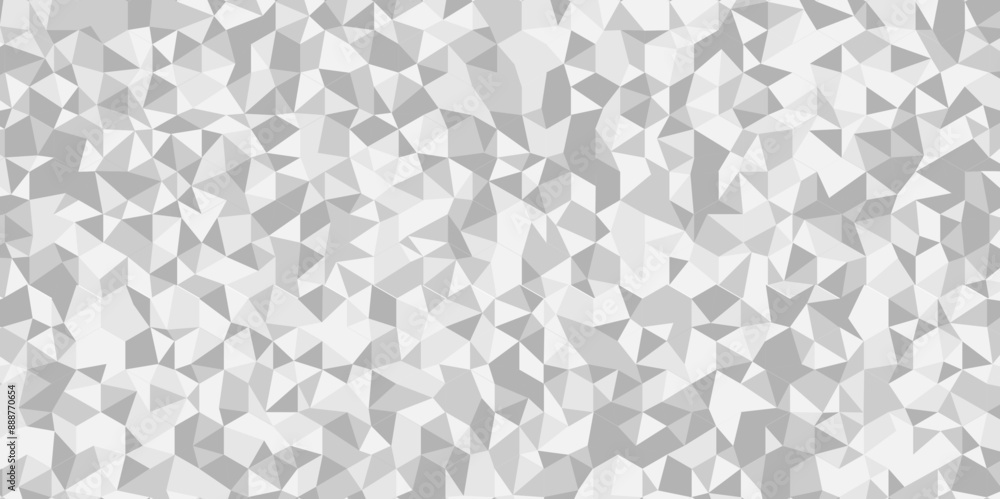 Vector geometric seamless technology gray and white triangle background. Abstract digital grid light pattern white low Polygon Mosaic triangle, business and corporate background. Vector geometric seamless technology gray and white triangle background. Abstract digital grid light pattern white low Polygon Mosaic triangle, business and corporate background.