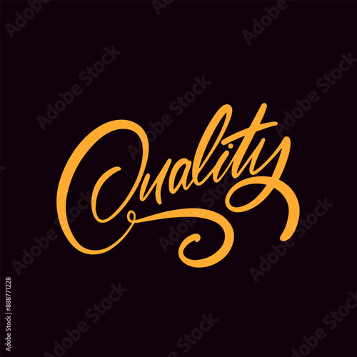 Elegant script with handwritten quality typography displayed on a dark background