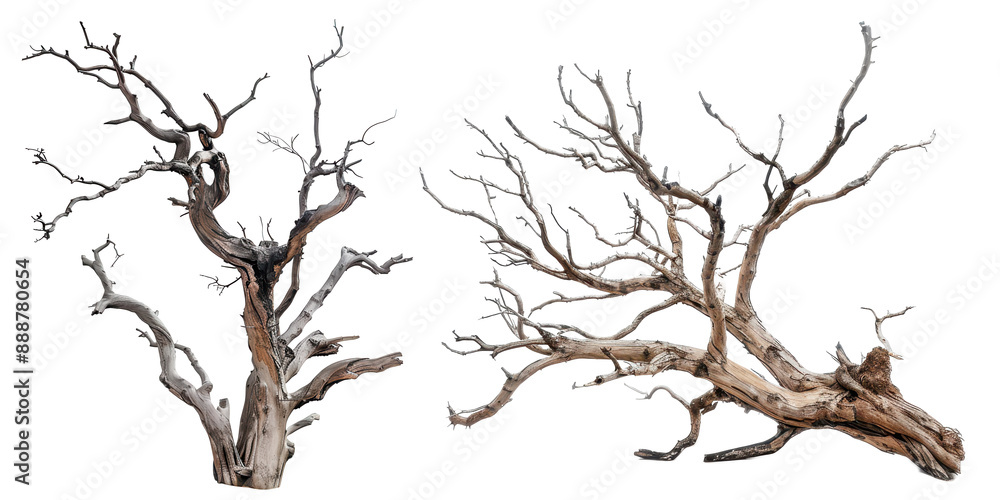 dry branch tree isolated on a transparent background dry branch tree isolated on a transparent background