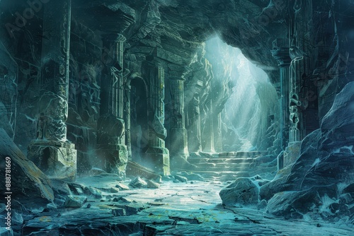 Ancient Dwarven Ice Cavern