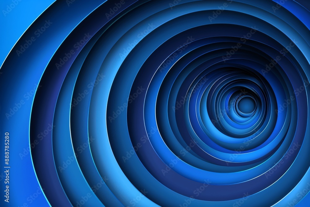 Modern abstract design with layered blue circular patterns showcasing a contemporary and bold visual composition with dynamic artistic expression Modern abstract design with layered blue circular patterns showcasing a contemporary and bold visual composition with dynamic artistic expression