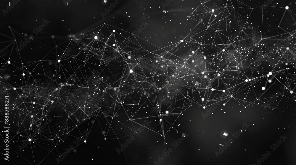 Fototapeta premium Abstract Digital Network