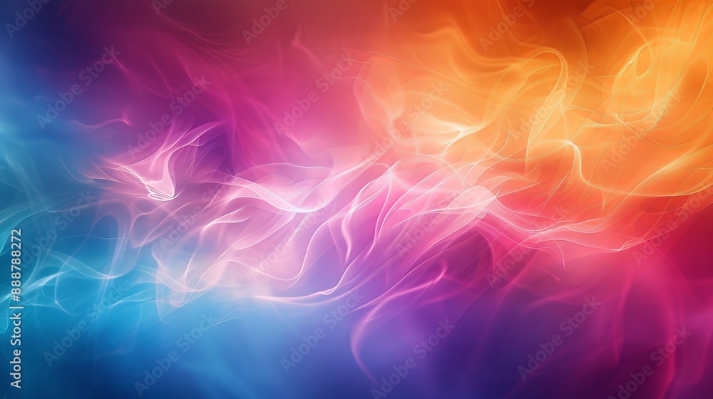 Abstract Colorful Smoke Background Abstract Colorful Smoke Background