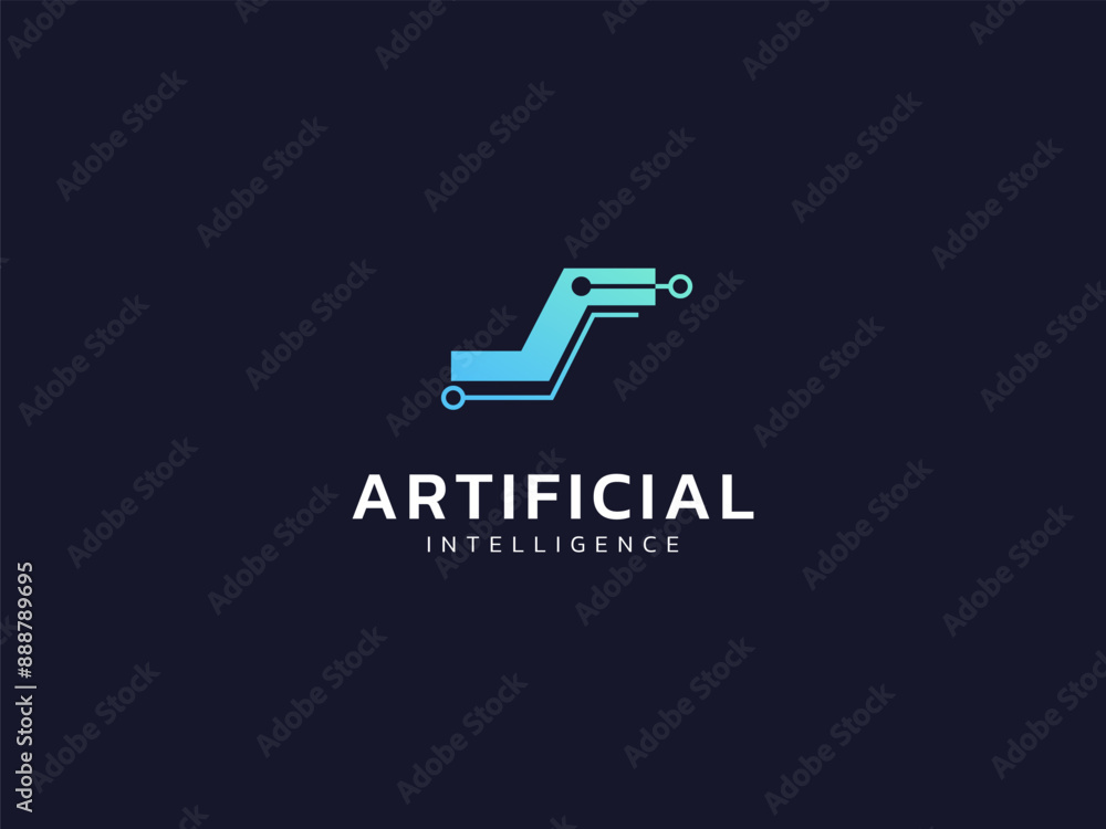 Artificial intelligence with letter s circuit board lines technology Analysis logo vector design concept. AI technology logotype symbol for advance technology, tech company, ui, online network, web. Artificial intelligence with letter s circuit board lines technology Analysis logo vector design concept. AI technology logotype symbol for advance technology, tech company, ui, online network, web.