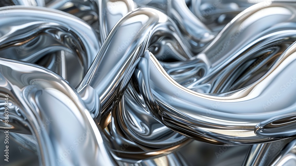 Abstract Metallic Swirls Abstract Metallic Swirls