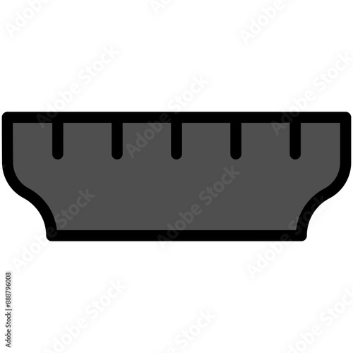 hdmi filled line icon