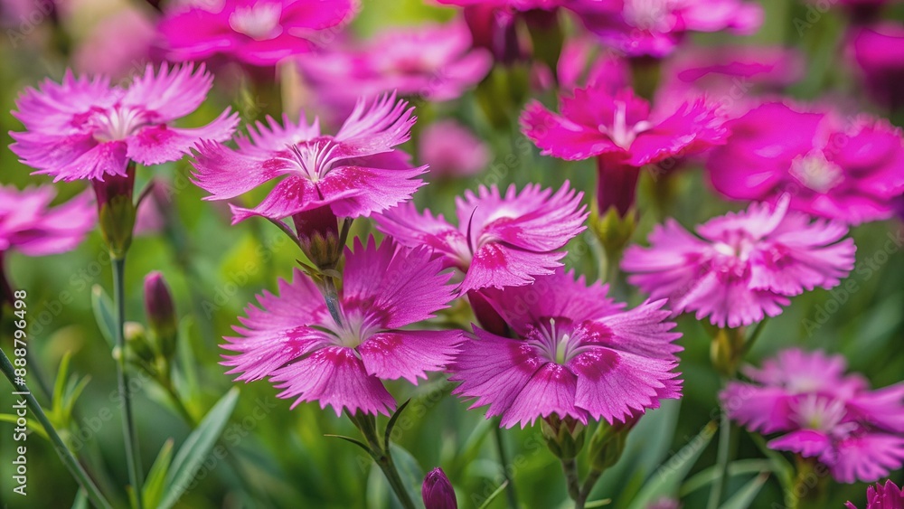L'œillet des chartreux (Dianthus carthusianorum) L'œillet des chartreux (Dianthus carthusianorum)