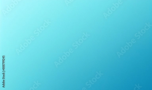 Blue green grainy color gradient background teal turquoise glowing noise texture poster backdrop designm copy space.	