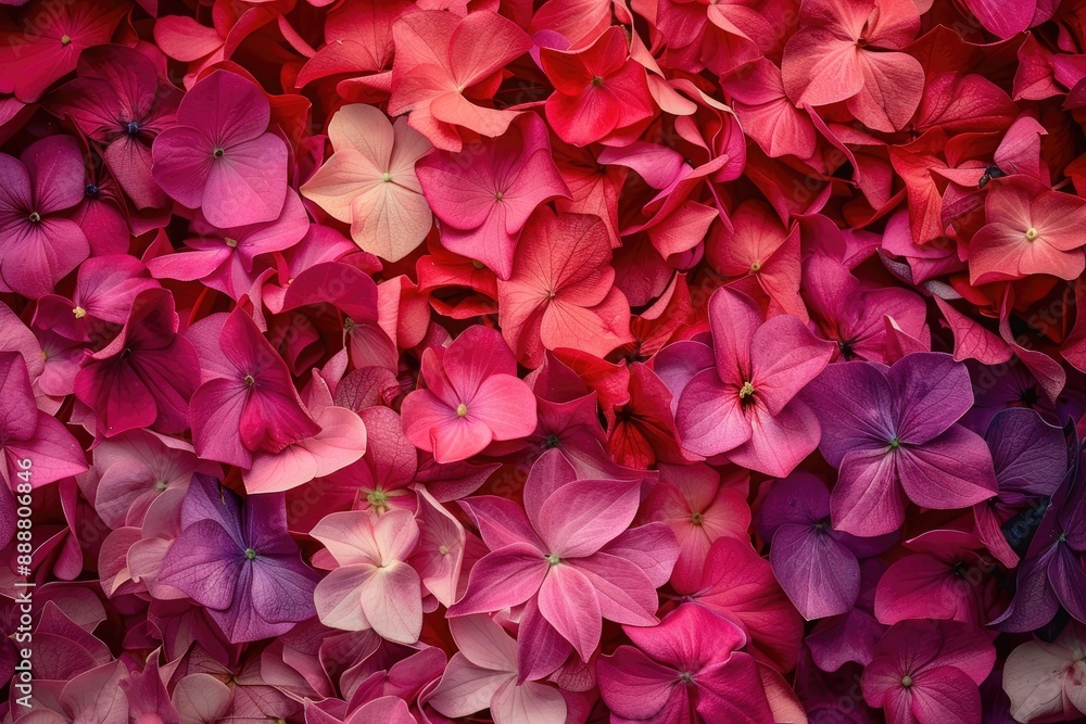 Detailed view of pink and orange flower petals, Delicate petals intricately arranged in a vibrant display, AI generated Detailed view of pink and orange flower petals, Delicate petals intricately arranged in a vibrant display, AI generated