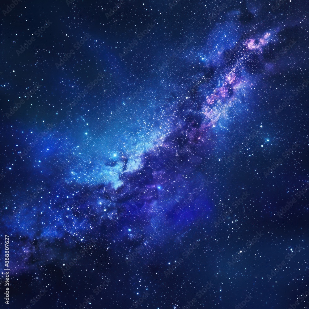 Cosmic Landscape: A Celestial Tapestry of Stars and Nebulae Cosmic Landscape: A Celestial Tapestry of Stars and Nebulae