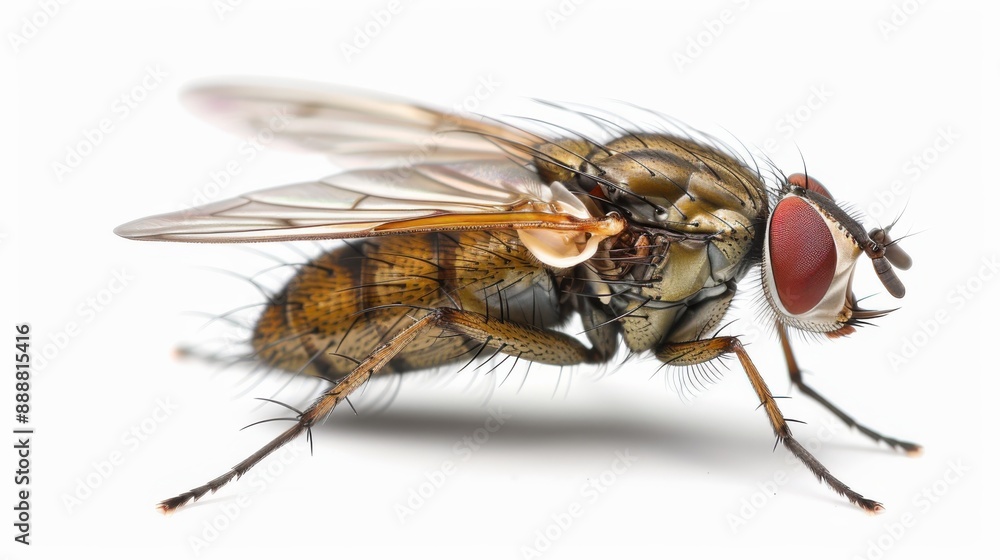 fly isolated on a white fly isolated on a white