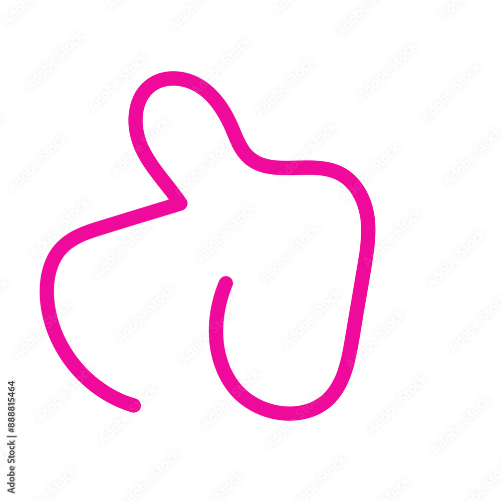 Squiggle abstract shapes vector line Squiggle abstract shapes vector line