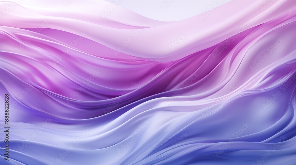 Serene Flow of Purple and Blue Serene Flow of Purple and Blue